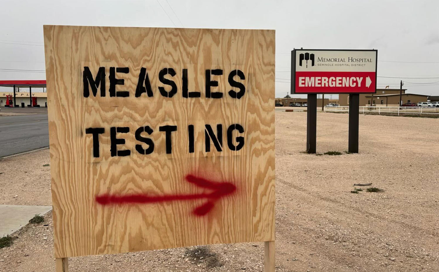 In rural West Texas, a measles outbreak grows with no end in sight