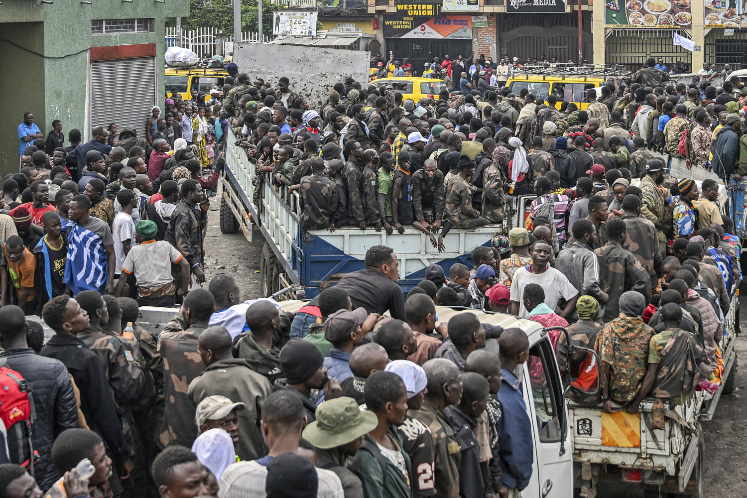 Rwanda-backed rebels advance in eastern Congo as residents flee by the thousands