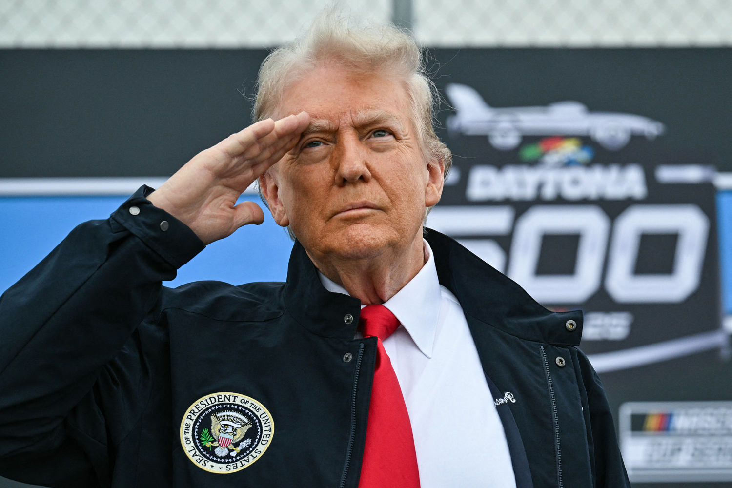 Trump attends the Daytona 500 and says the spirit of NASCAR will 'fuel America’s Golden Age'