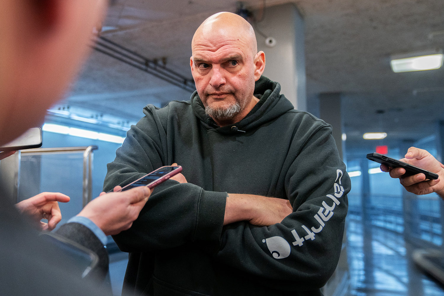 Two more staffers quit John Fetterman's office as the senator carves his own lane with Trump