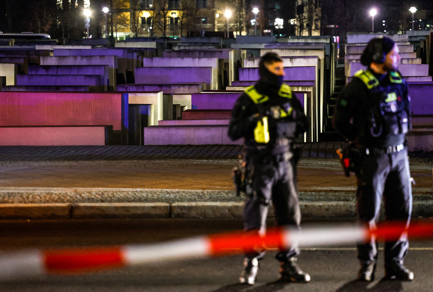 Stabbing at Holocaust memorial in Berlin triggers manhunt