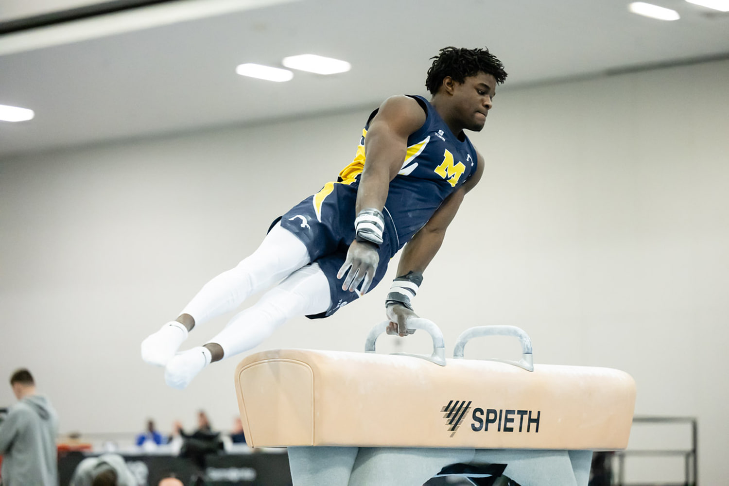 Olympic medalist Frederick Richard is aiming to change men's gymnastics with a fresh uniform