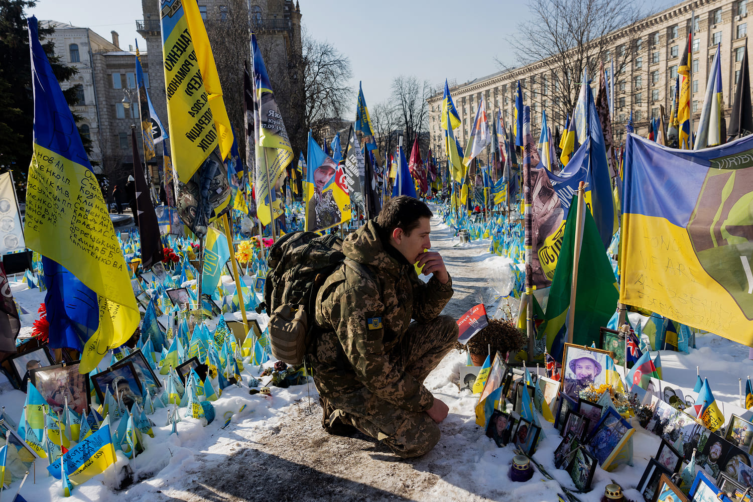 Ukraine's Zelenskyy marks 3 years of war surrounded by allies, except for a key one