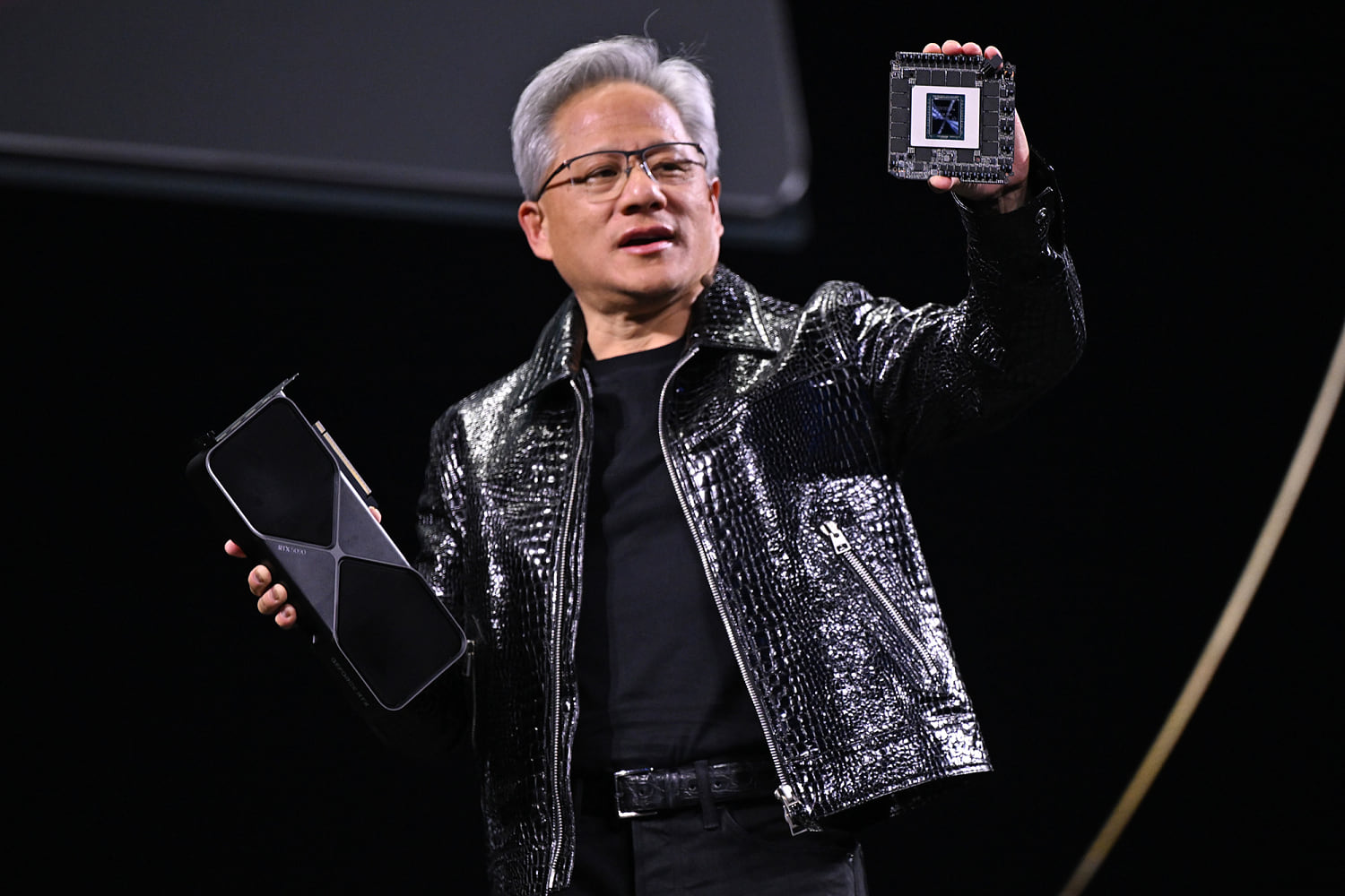 Nvidia CEO Jensen Huang says tariff impact won't be meaningful in the near term