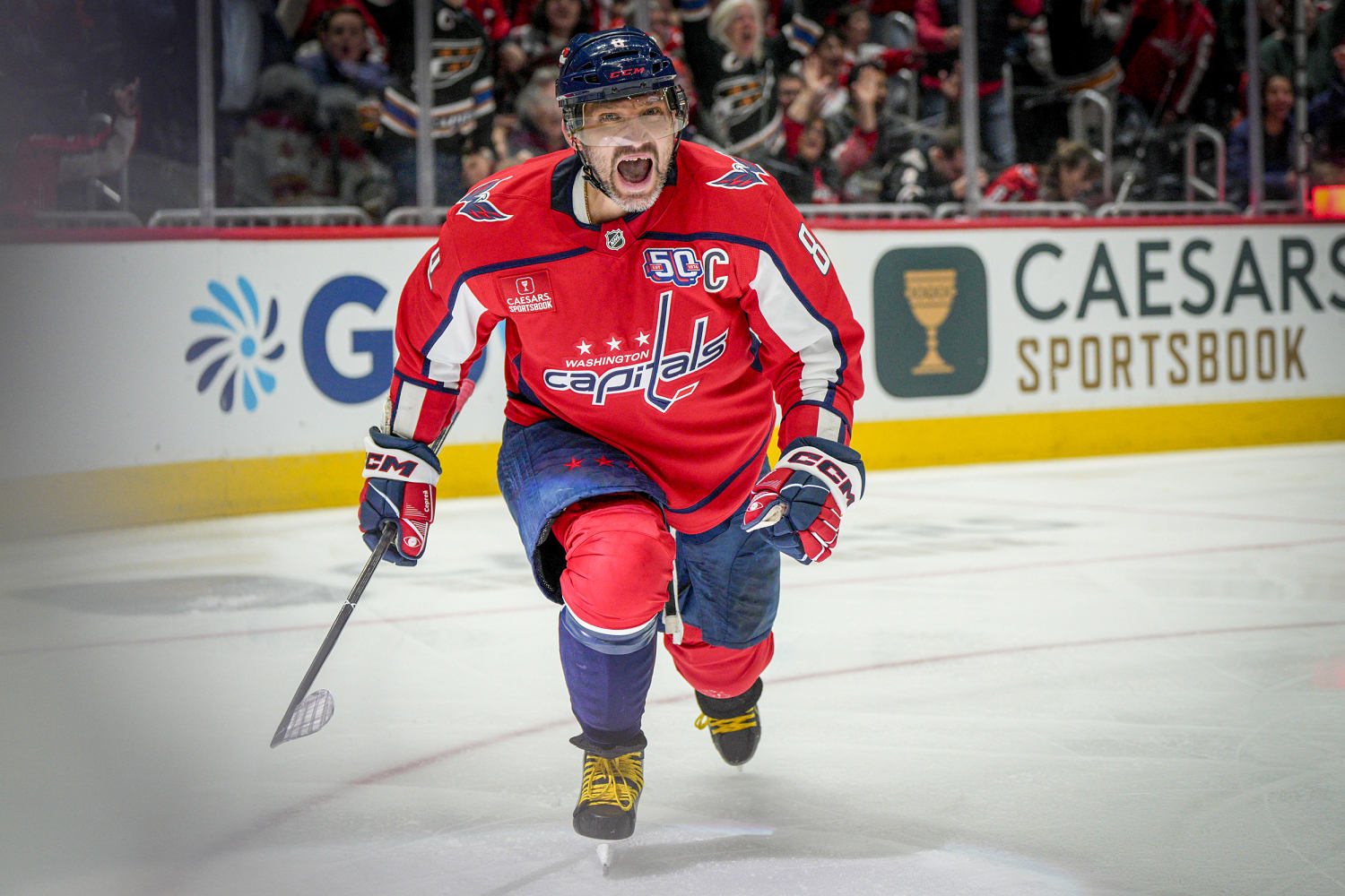 Alex Ovechkin sets another goal-scoring record on the march to breaking Wayne Gretzky's tally