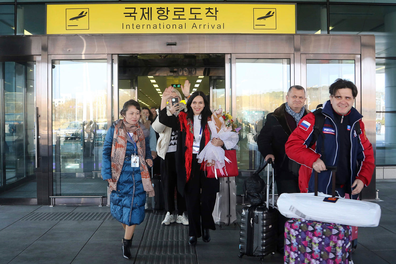 North Korea opens to a group of international travelers for the 1st time in years