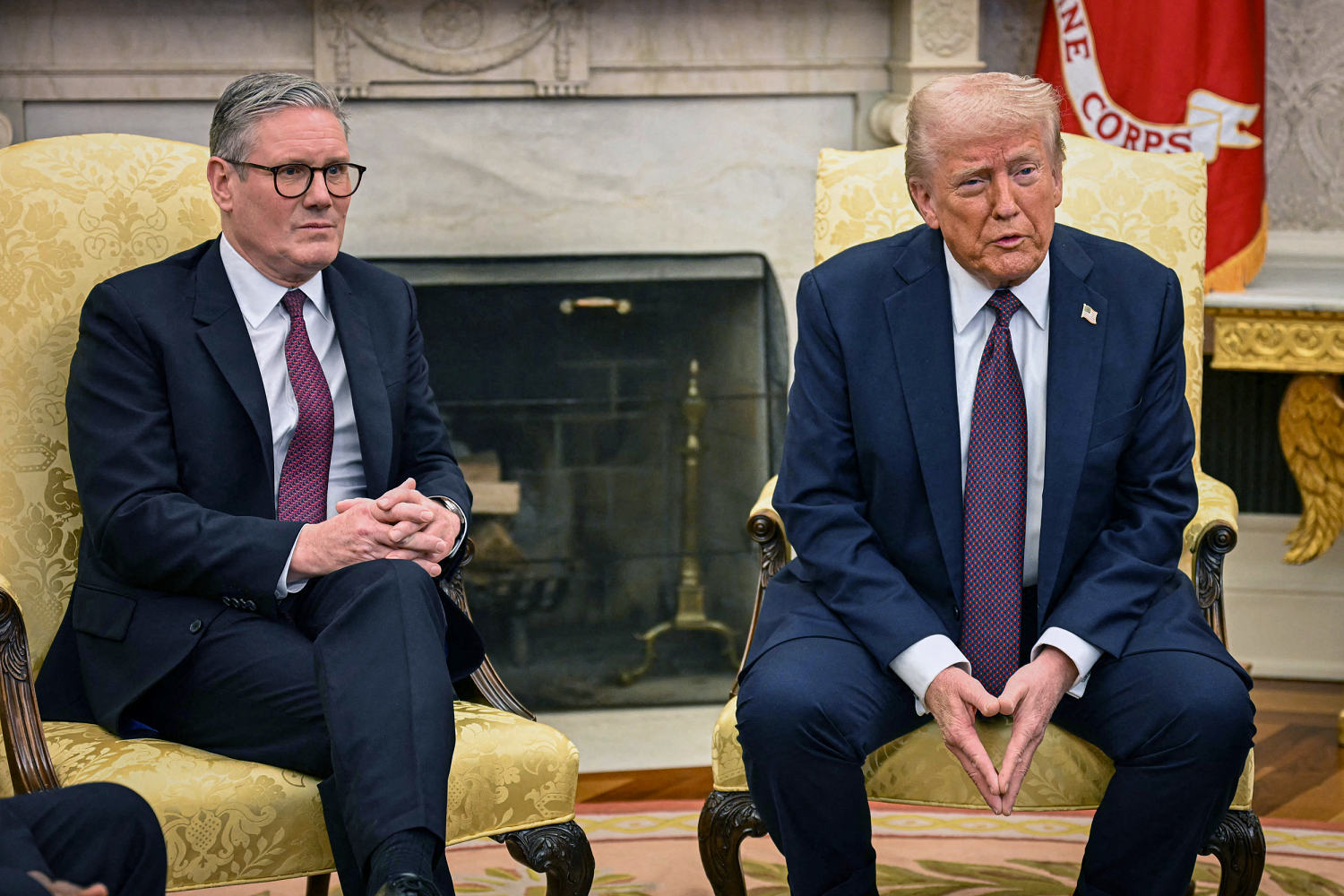 Trump hosts British PM Keir Starmer at the White House