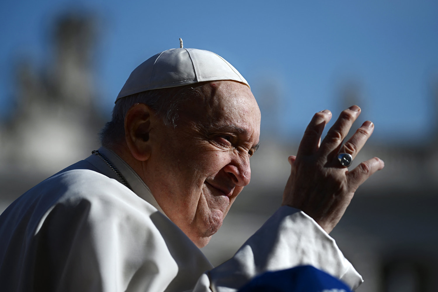 Pope Francis no longer needs mechanical help to breathe as his health improves, Vatican says