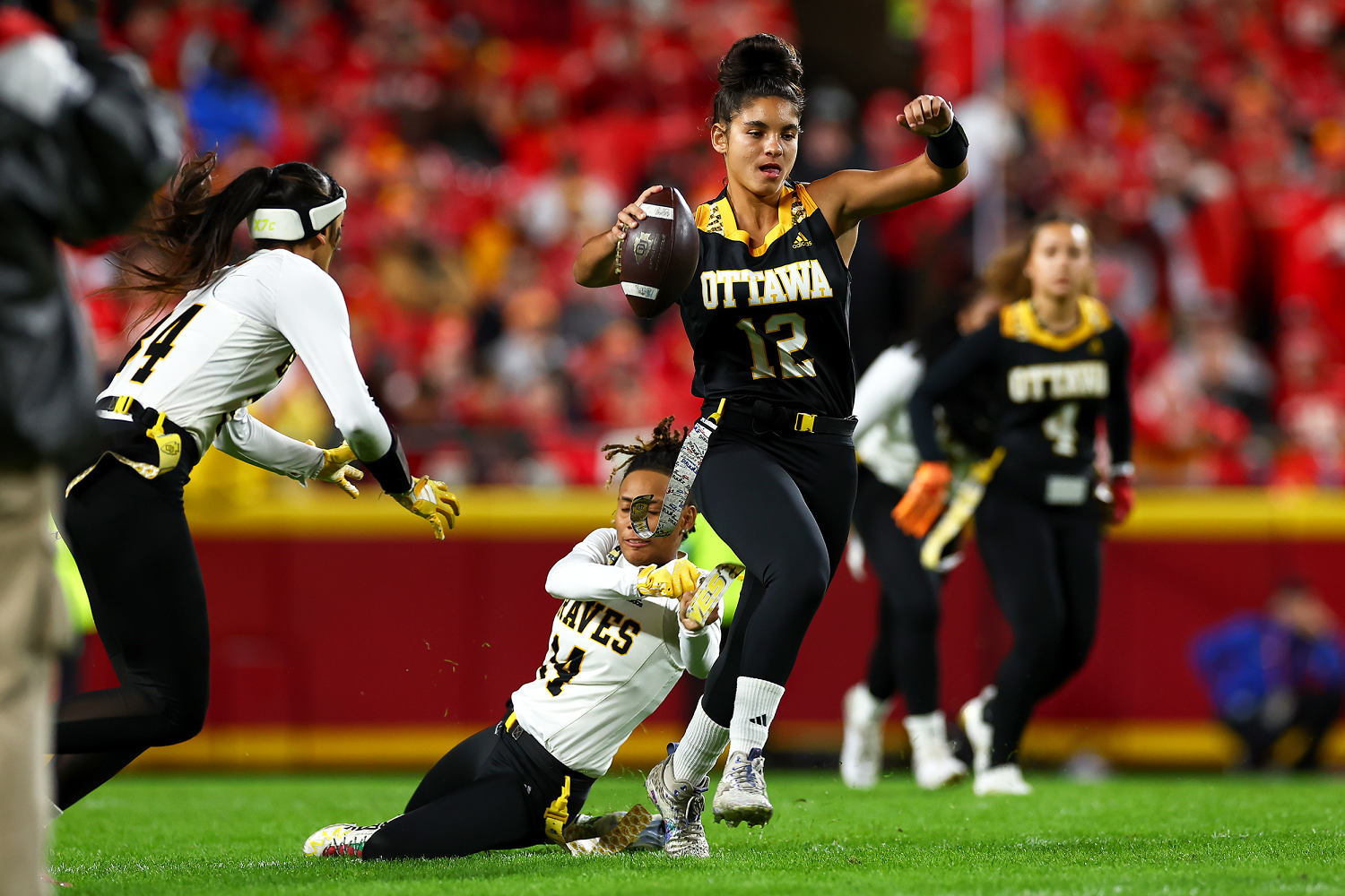 An NCAA conference is embracing women's flag football. Will the rest of the country be next?