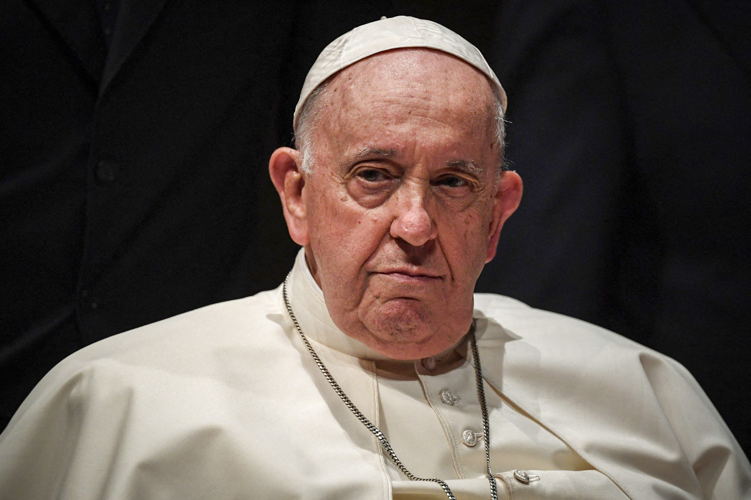 Pope Francis speaks for first time since hospitalization for pneumonia