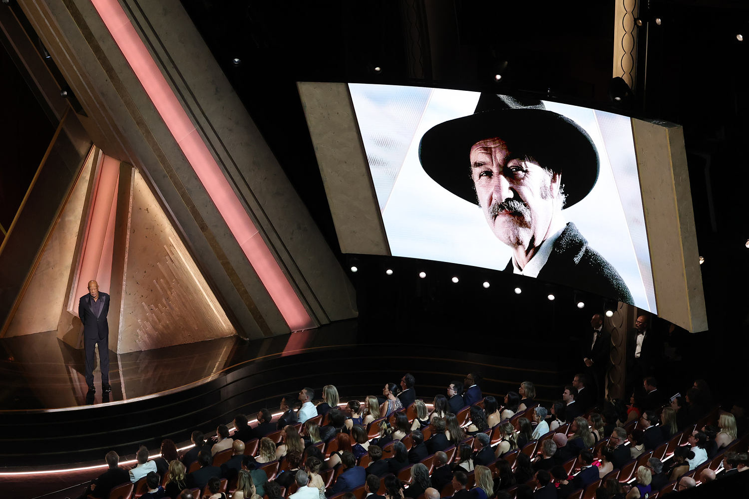 Morgan Freeman pays tribute to Gene Hackman at the 97th Academy Awards