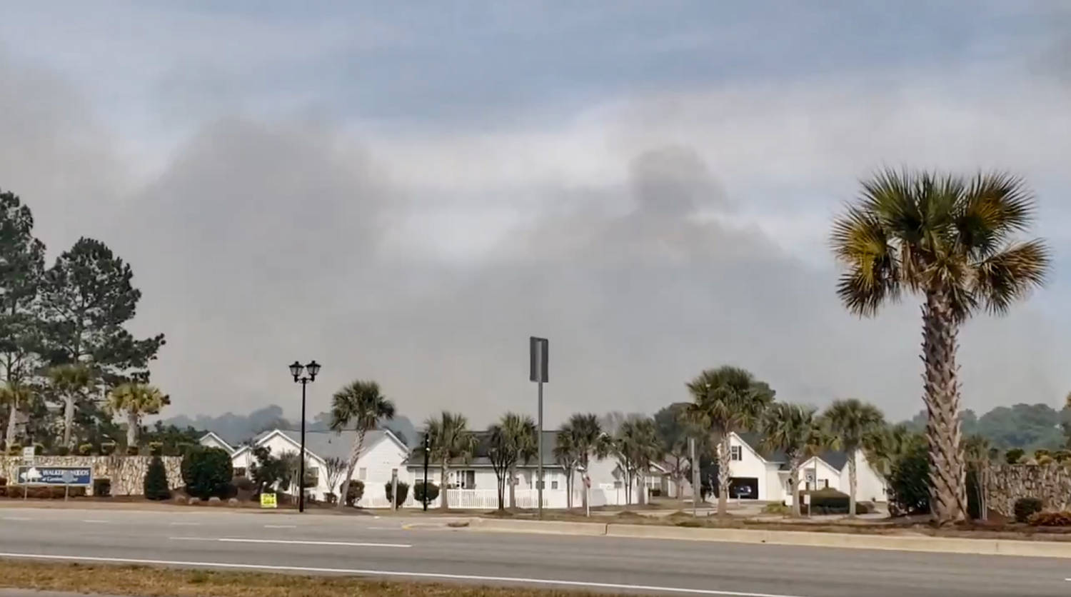 South Carolina governor declares state of emergency as raging wildfires prompt mass evacuations