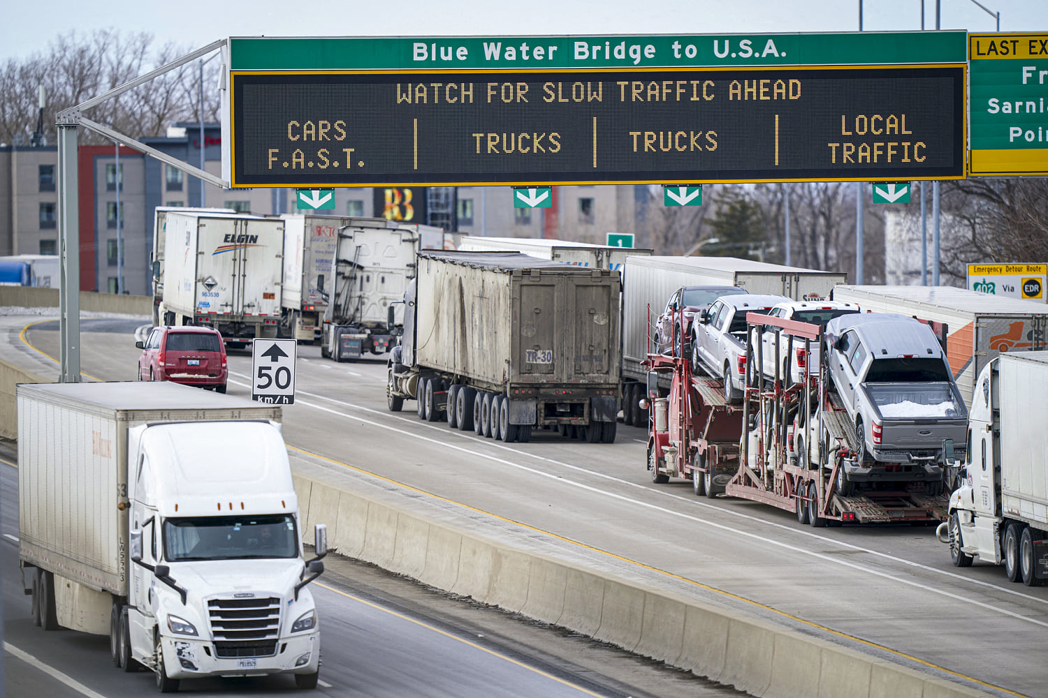 How Trump's Canada and Mexico tariffs risk higher prices on cars