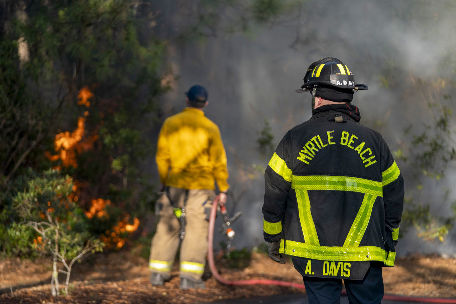 South Carolina woman arrested in connection with Myrtle Beach wildfire