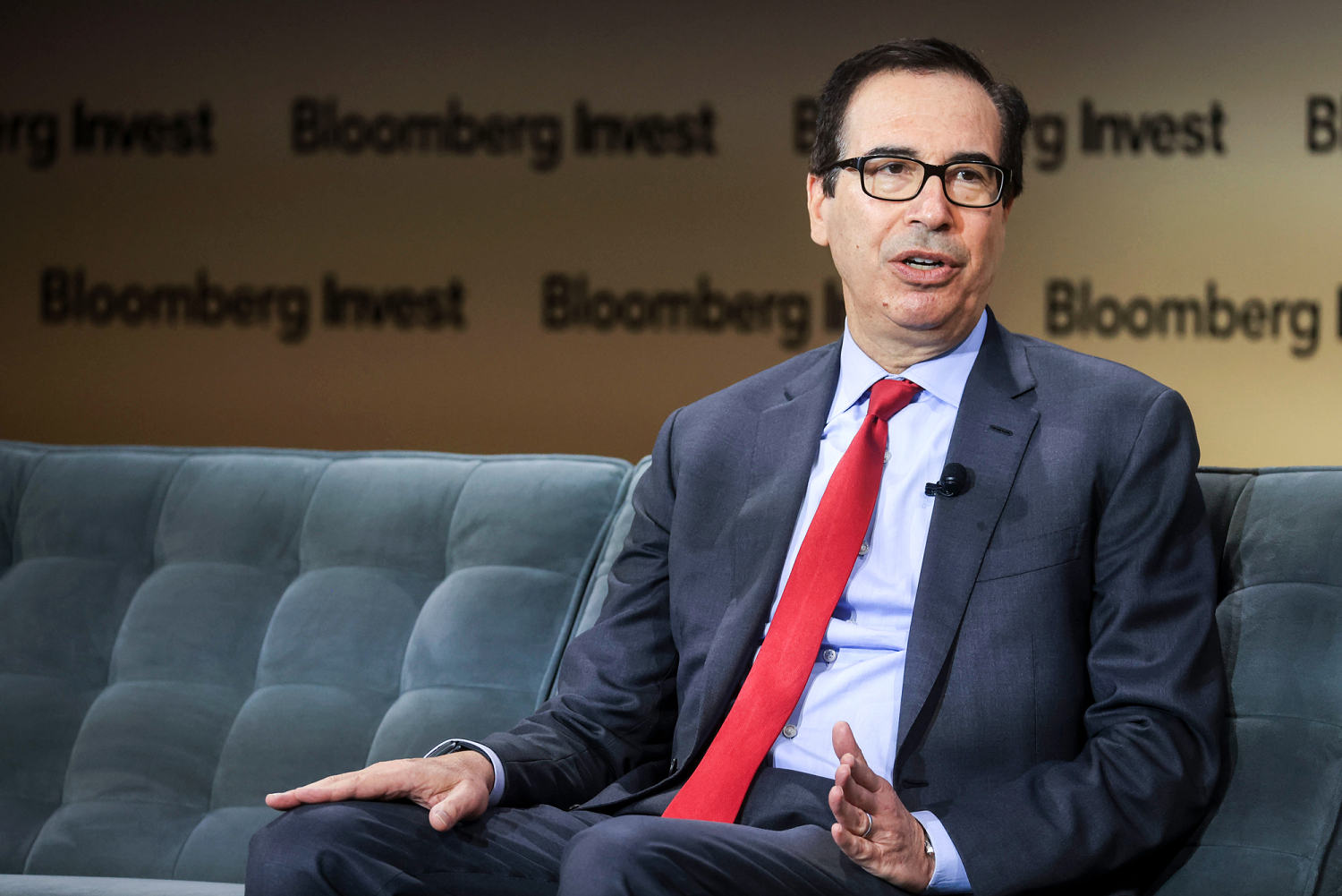 Former Treasury Secretary Steven Mnuchin says 'people are overreacting a bit' to Trump's policies