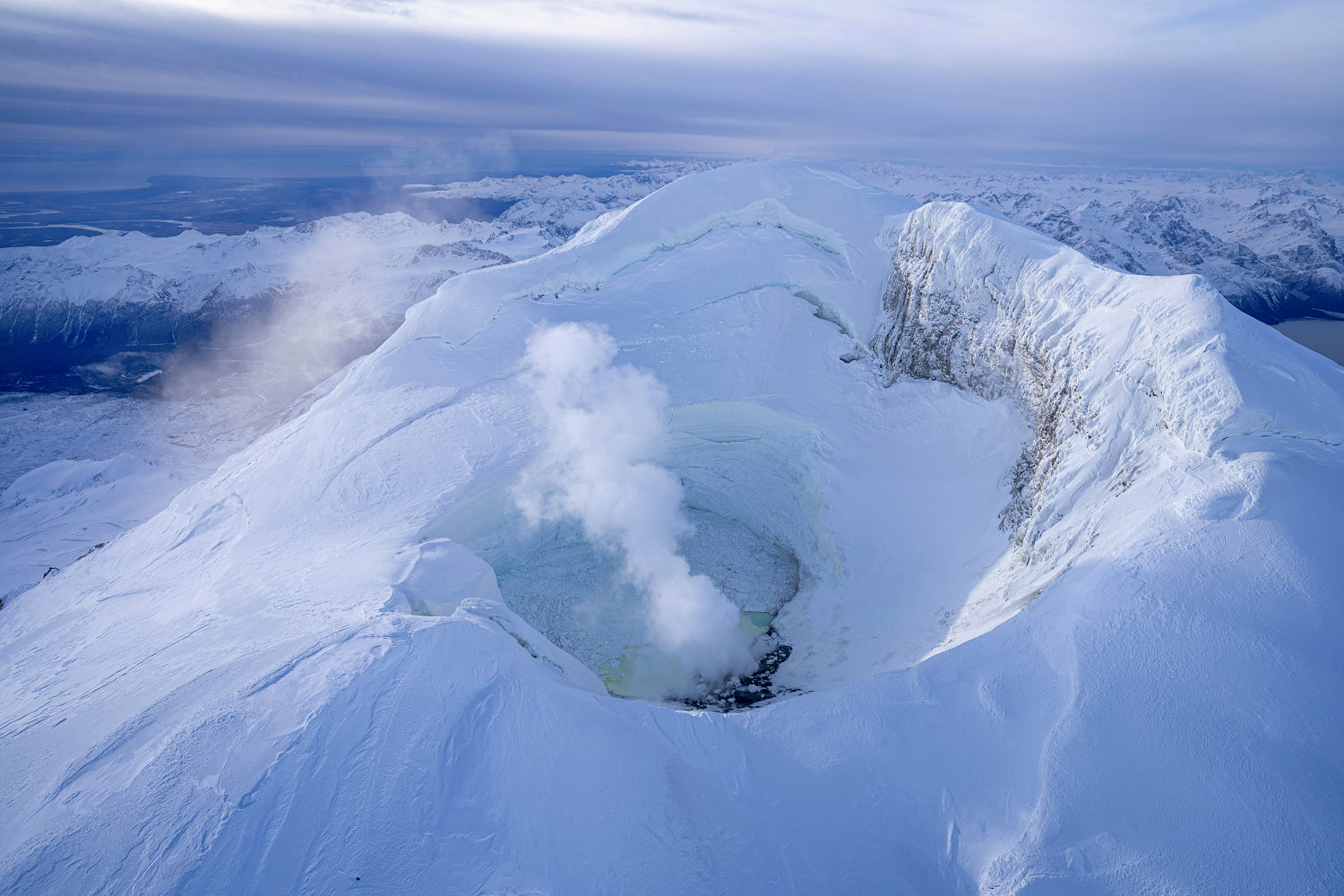 Eruption at Alaska’s Mount Spurr is likely and scientists say preparations should begin