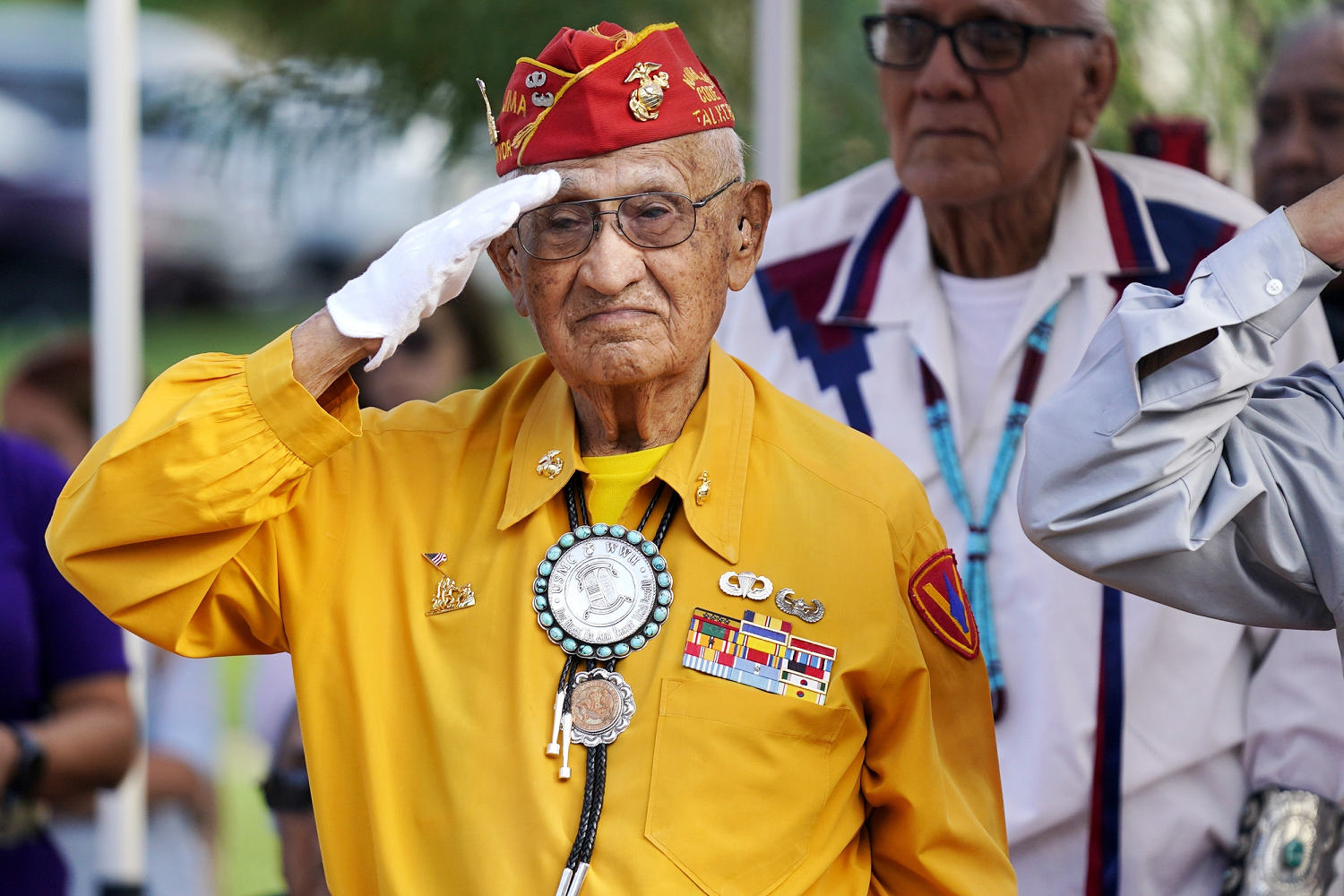 Pentagon restores histories of Navajo Code Talkers, other Native veterans after public outcry