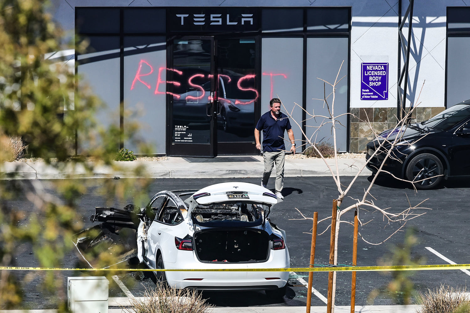 No evidence of coordinated vandalism of Teslas despite Musk and Trump claims