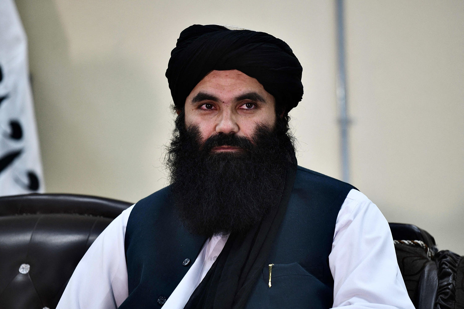 The U.S. has lifted bounties on Sirajuddin Haqqani and other senior Taliban officials, Kabul says