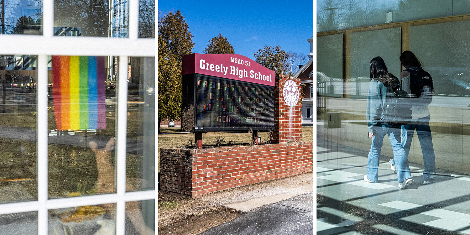 How one Maine high school became the center of Trump's war on trans student athletes