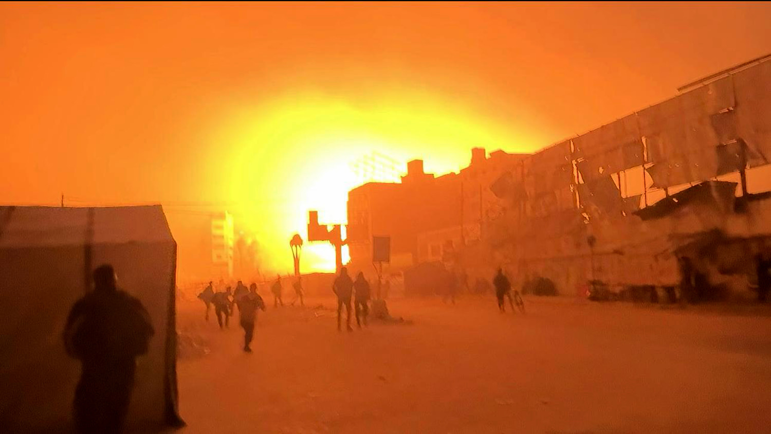 Israeli military strikes Gaza City hospital