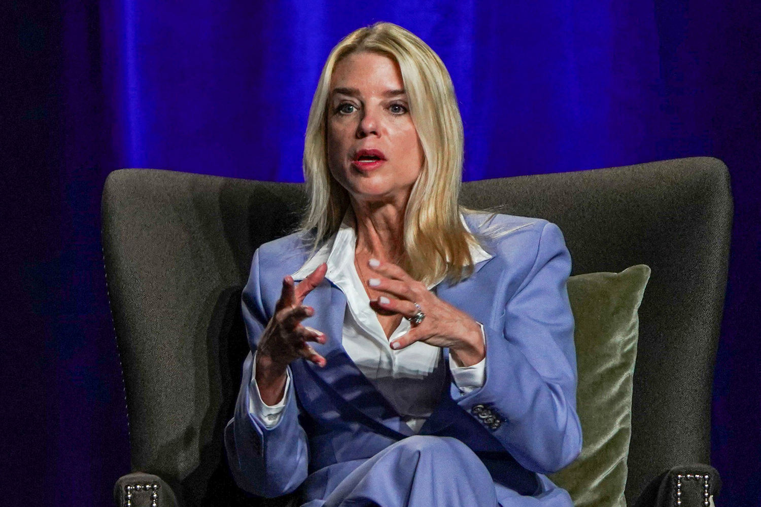 On fentanyl seizures, AG Bondi credits Trump with saving three-quarters of U.S. population