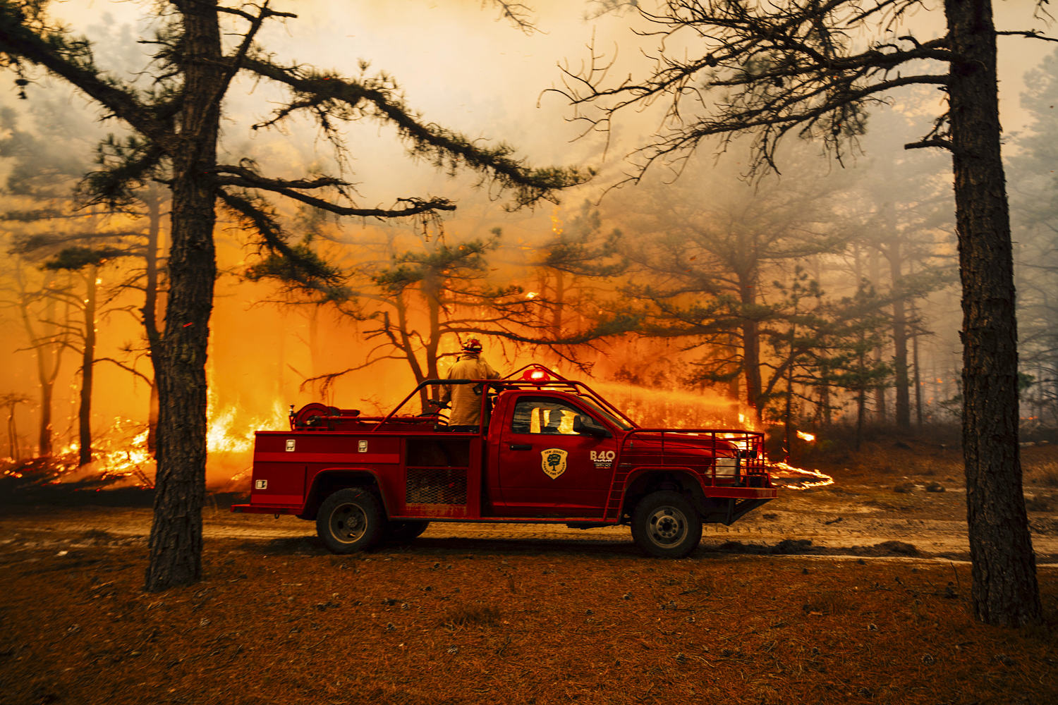 Teen Charged with Arson in NJ Wildfire