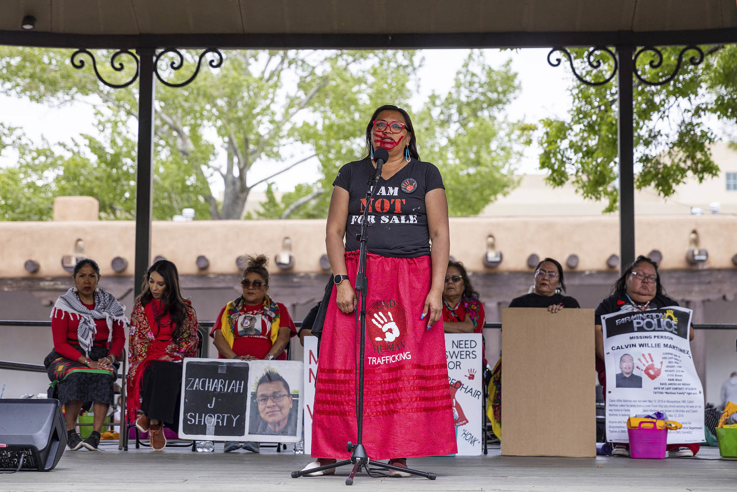 Indigenous people raise awareness about their missing and murdered