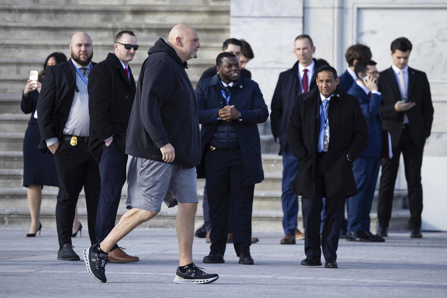 An isolated John Fetterman clashes with colleagues and staff as he skips his Senate duties