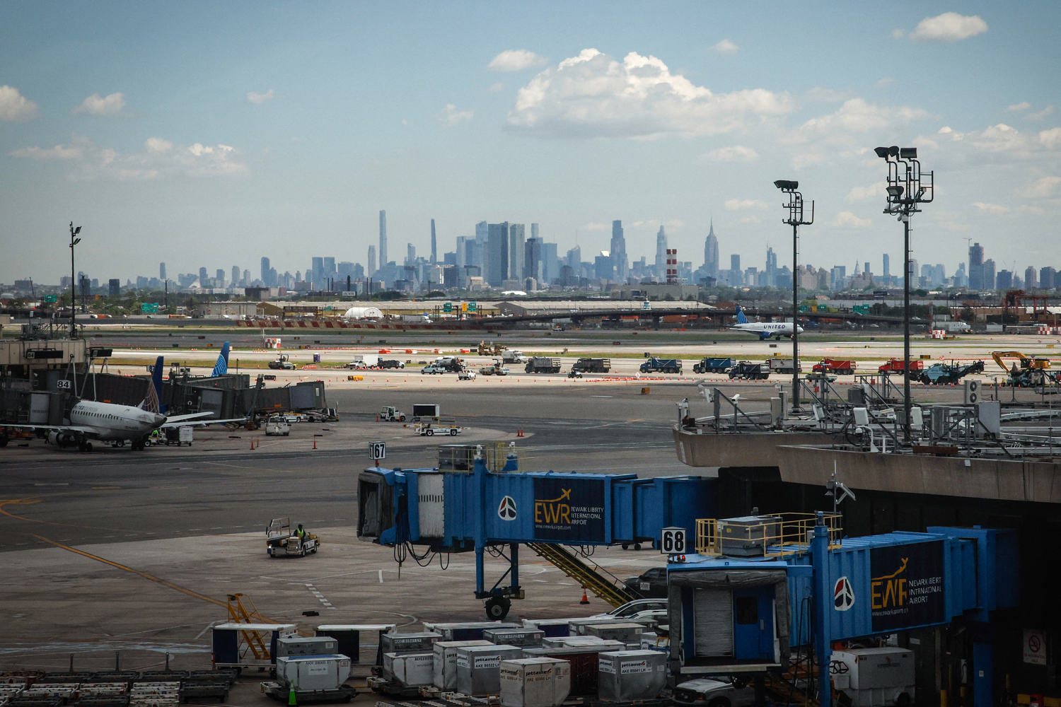 How Newark Airport became America’s canary in the coal mine
