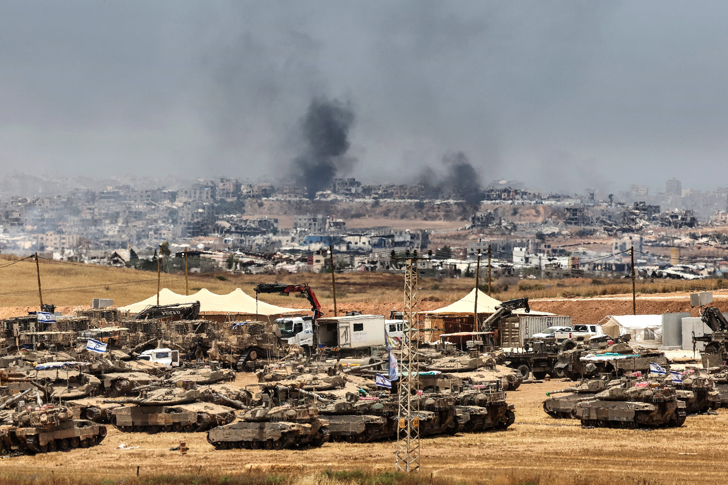 Israel launches major new offensive in Gaza after a wave of airstrikes kill hundreds