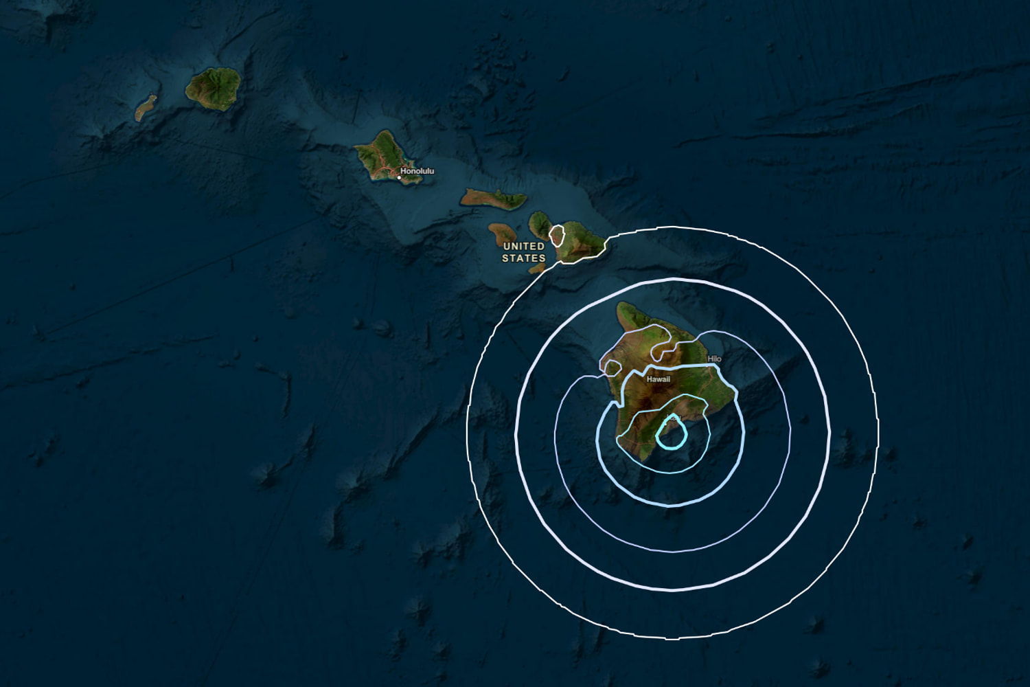 Magnitude 4.2 earthquake shakes Big Island of Hawaii