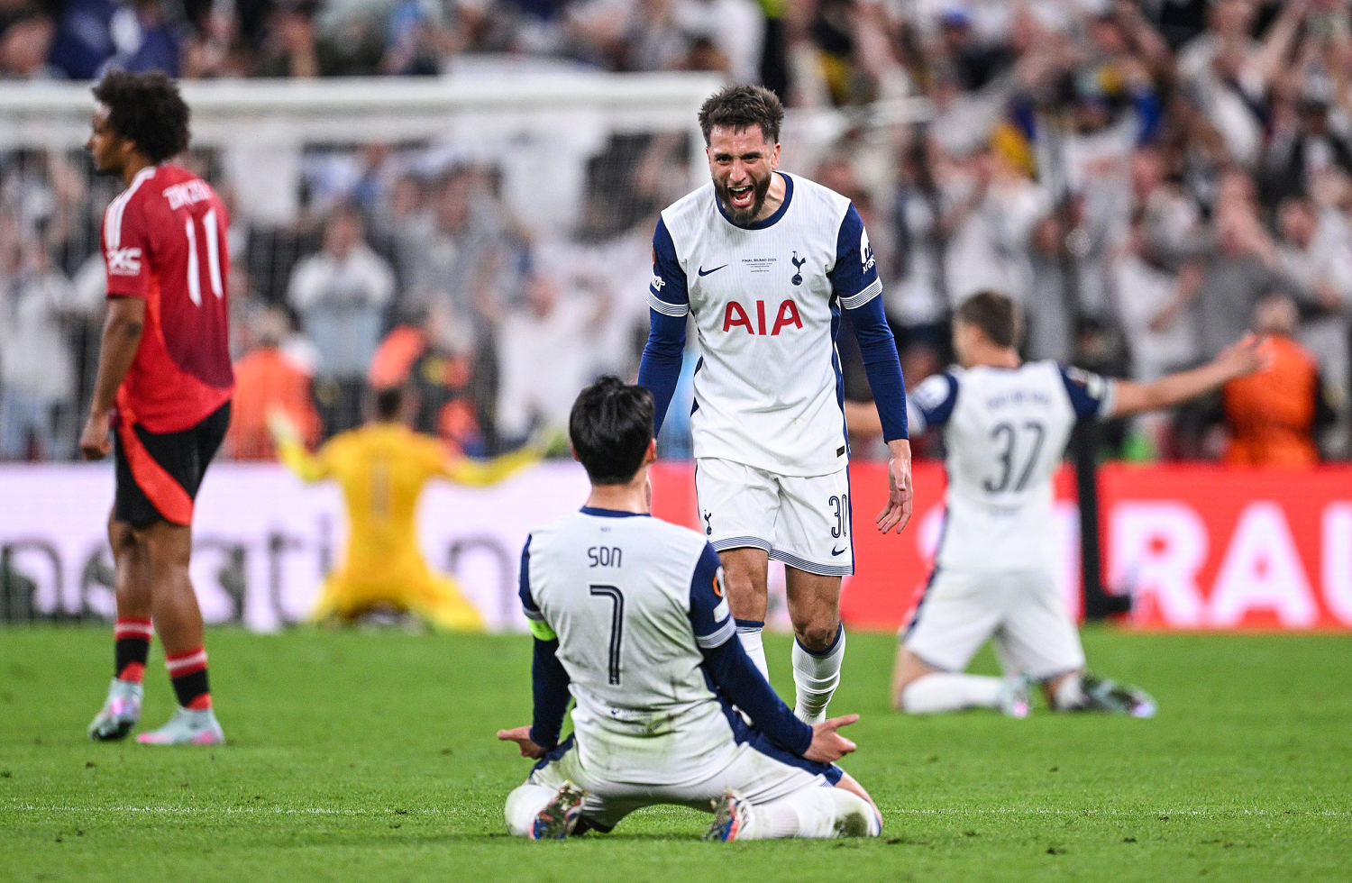 Tottenham beats Man United to win Europa League title and end long trophy drought