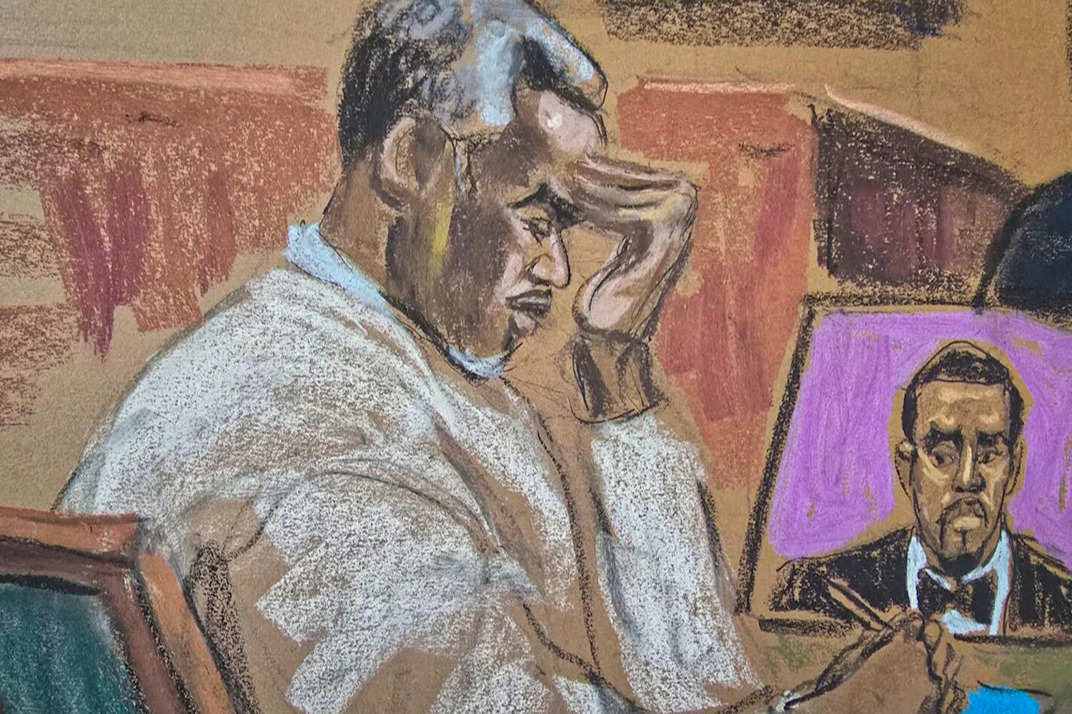 Hotel security supervisor says Sean Combs gave $100K to suppress assault video