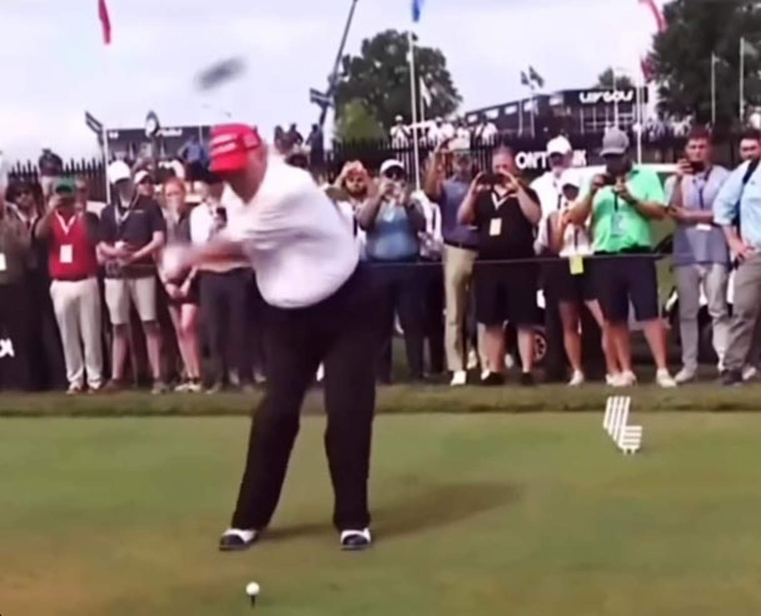 Trump posts altered video of himself hitting Bruce Springsteen with a golf ball in ongoing feud