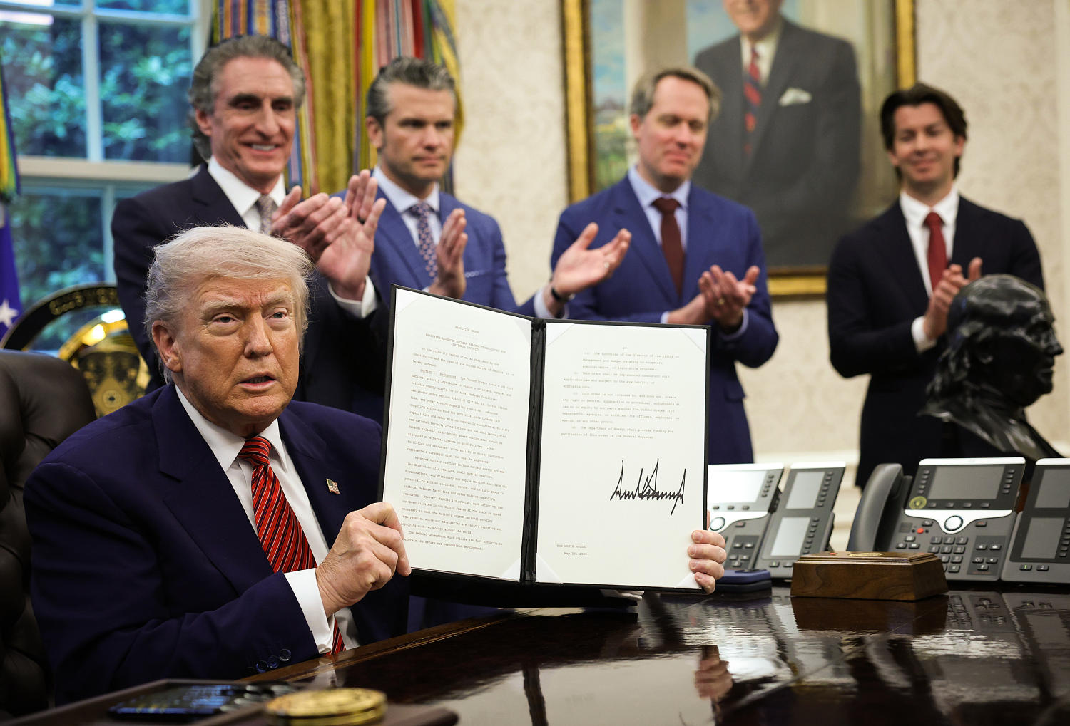 Trump signs executive orders to ease regulations on and expand nuclear energy production