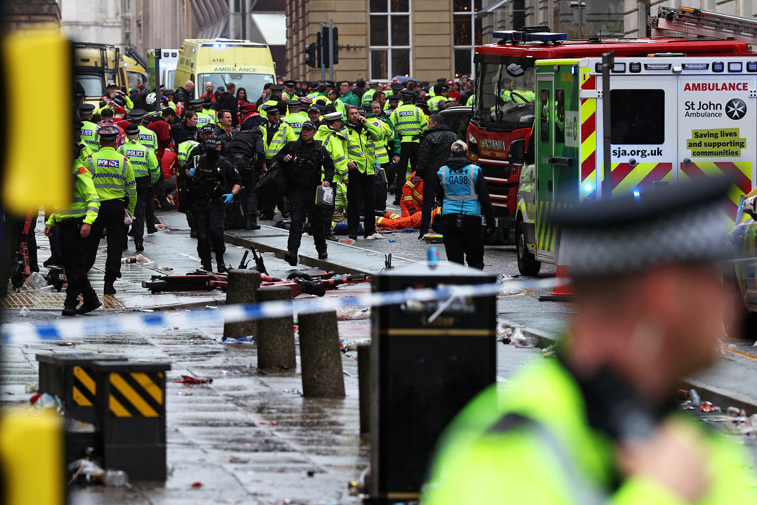Why British police raced to release details after car plowed into Liverpool crowd