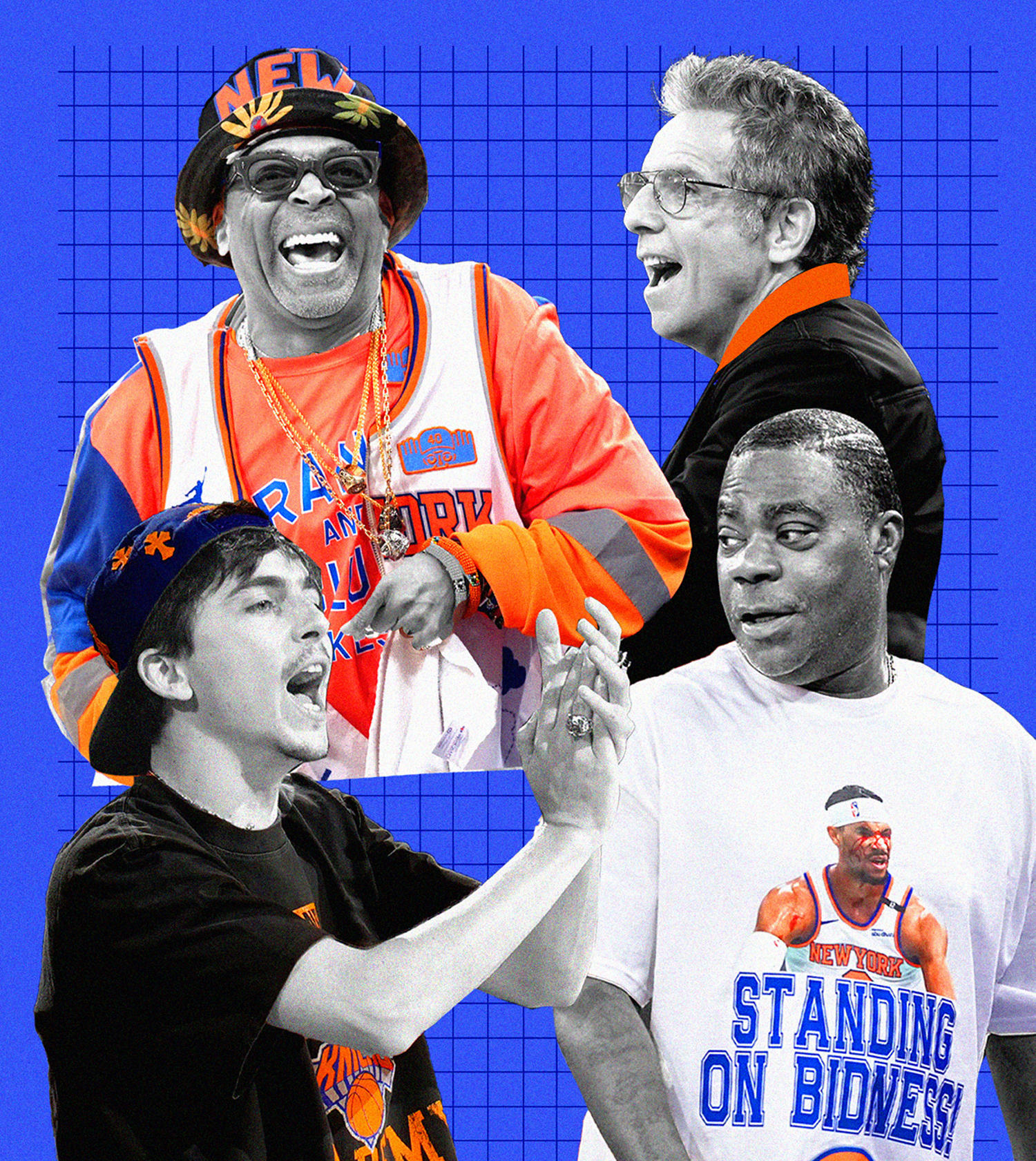 Knicks playoff games have turned into photo shoots for A-list celebrities