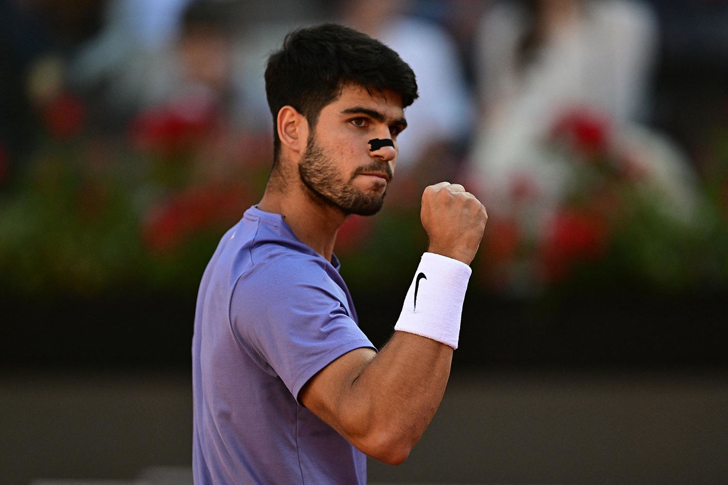 Tennis players wonder if nasal strips aren't just for snoring anymore