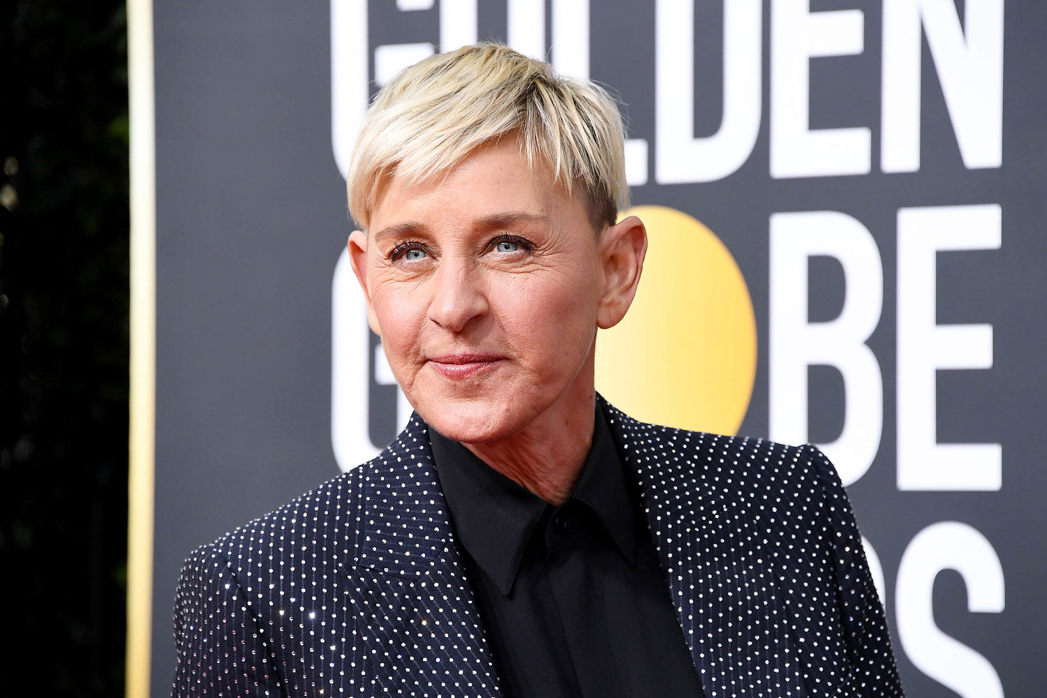 Ellen DeGeneres gives rare look at her natural brown hair in new video