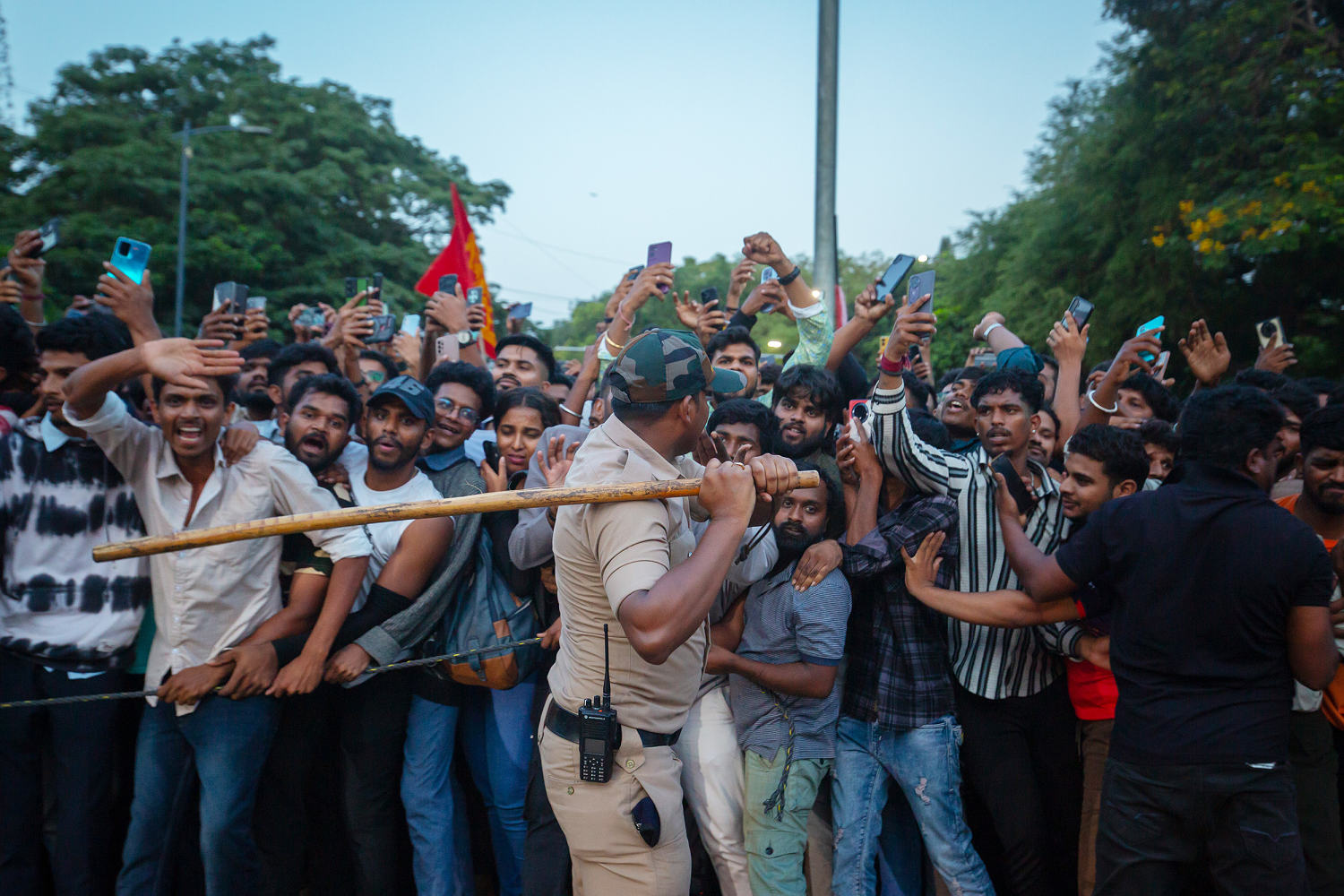 At least 11 people die in a stampede in India as fans celebrate cricket championship