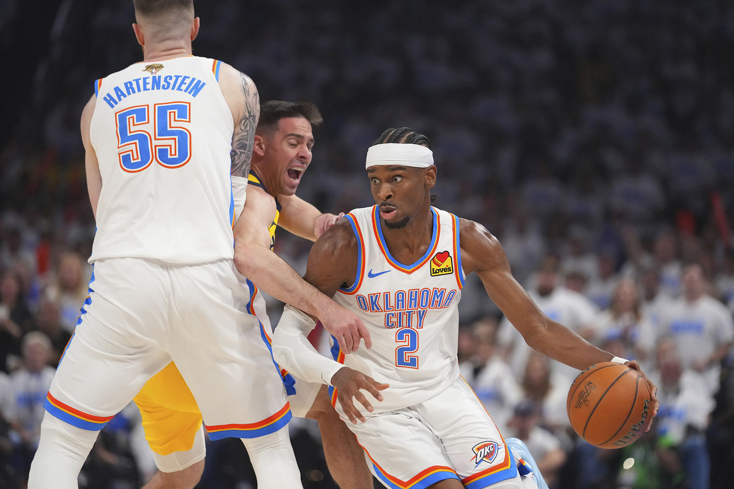 Oklahoma City leads midway through second quarter