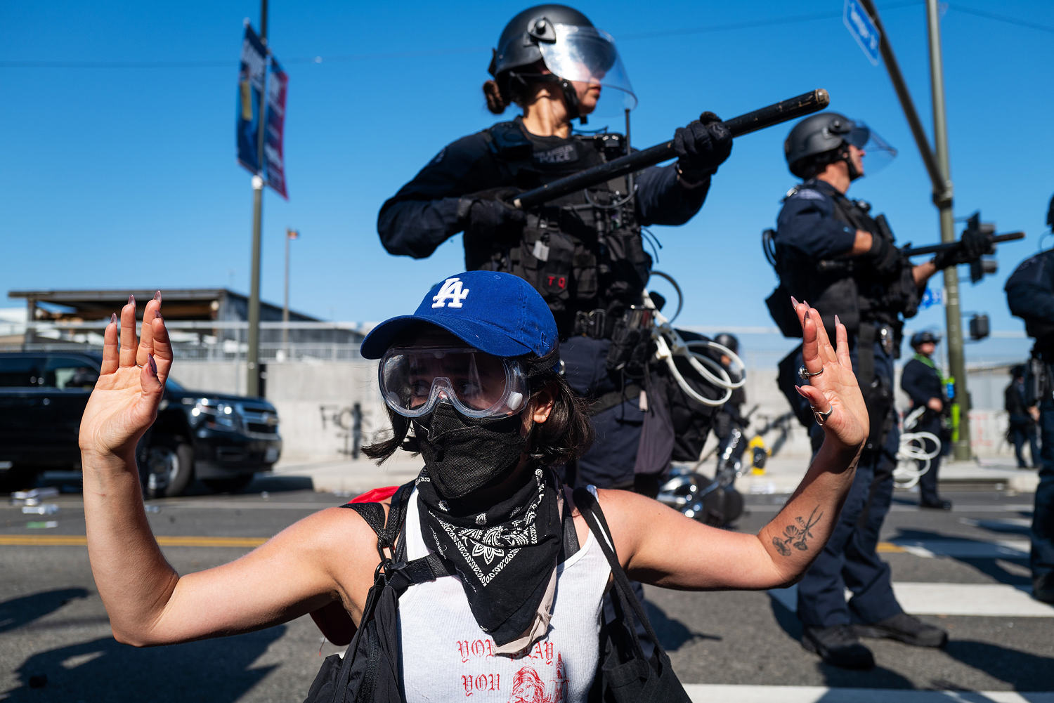 ‘Bring in the troops!’: Trump raises the stakes as ICE tactics spark protests in L.A.