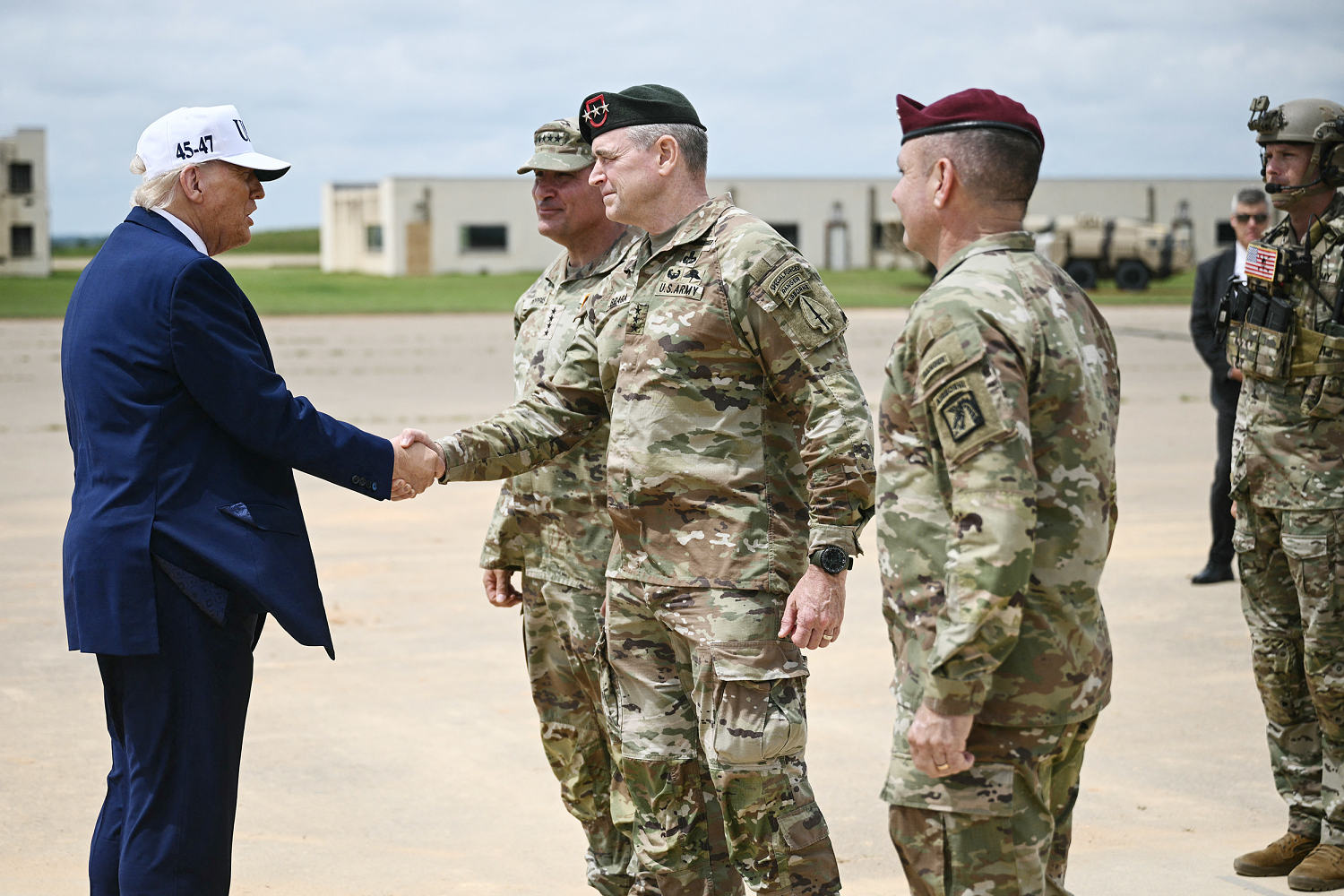 Trump’s Fort Bragg speech was a serious step toward ending democracy