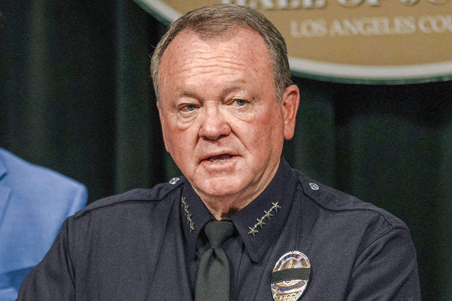 LAPD chief denies Trump’s claim about welcoming national guard to California