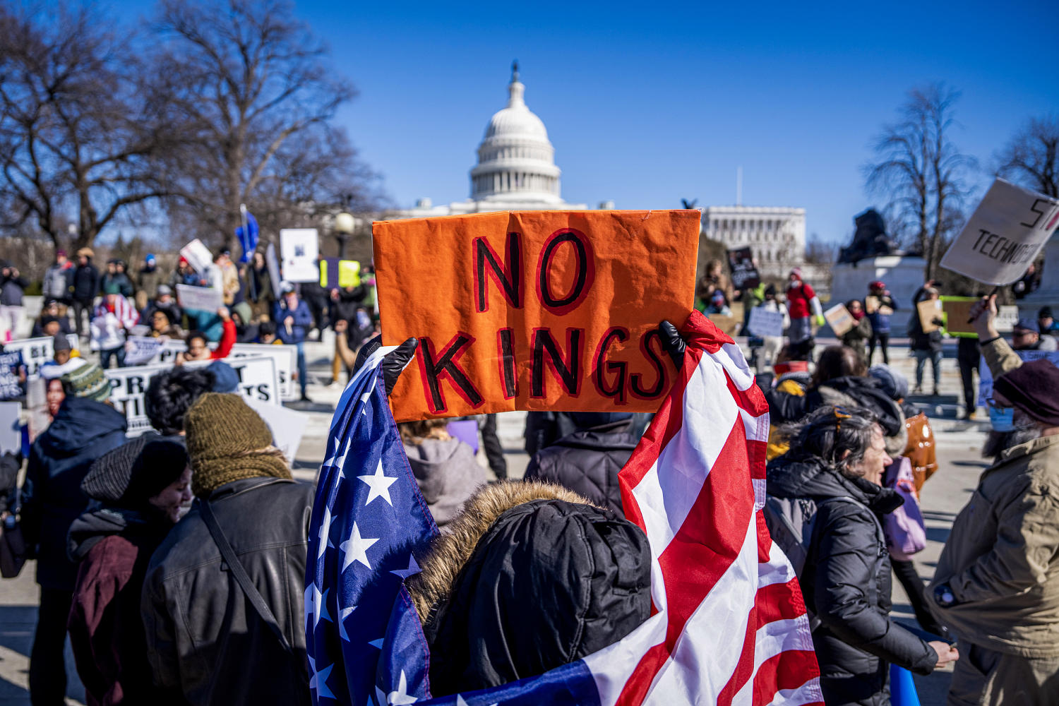 I’m not just protesting kings today — I’m protesting Christians idolizing Trump