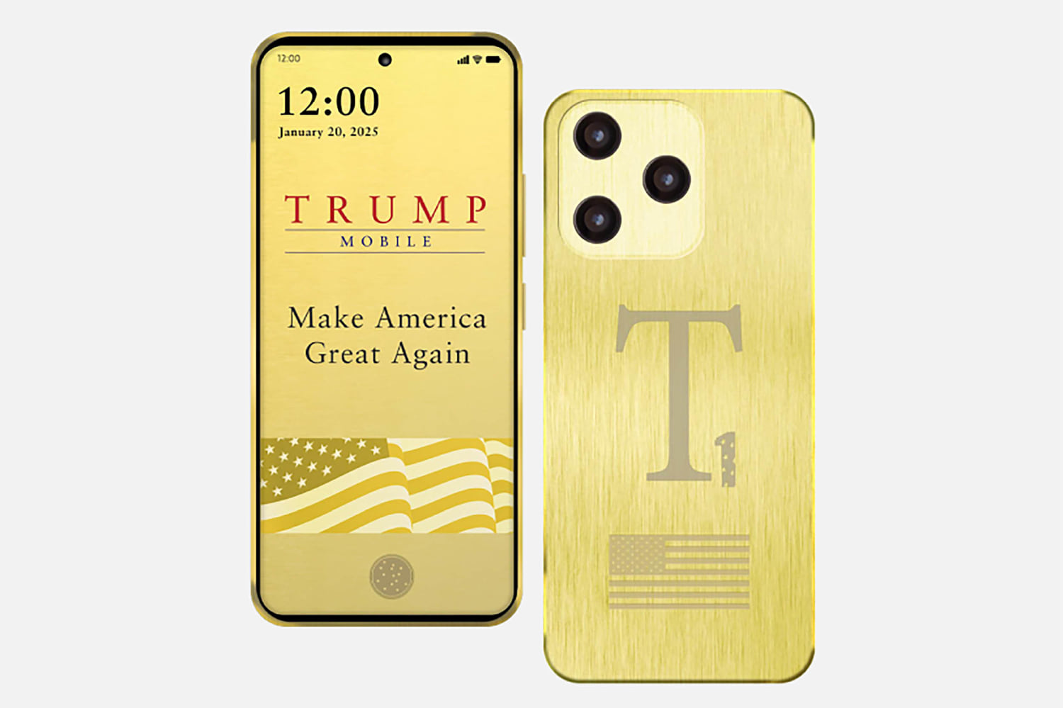 Trump Org eyes new Trump-branded mobile phone service, complete with gold phones