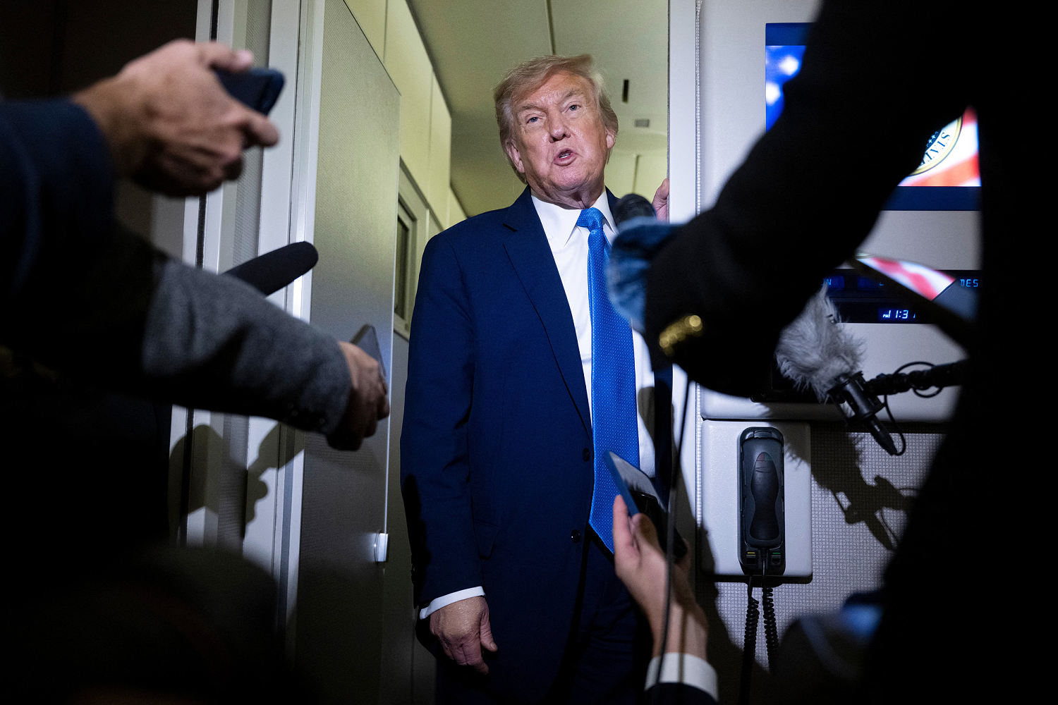Trump says he's looking at something 'better than a ceasefire'