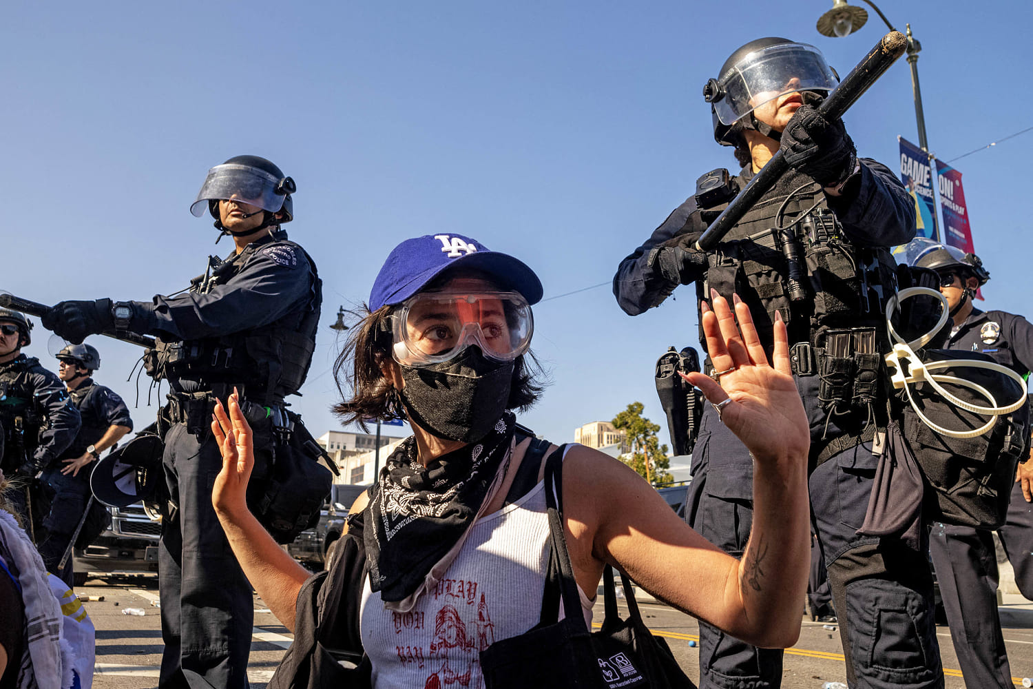 Los Angeles mayor lifts downtown curfew she imposed during protests against immigration raids