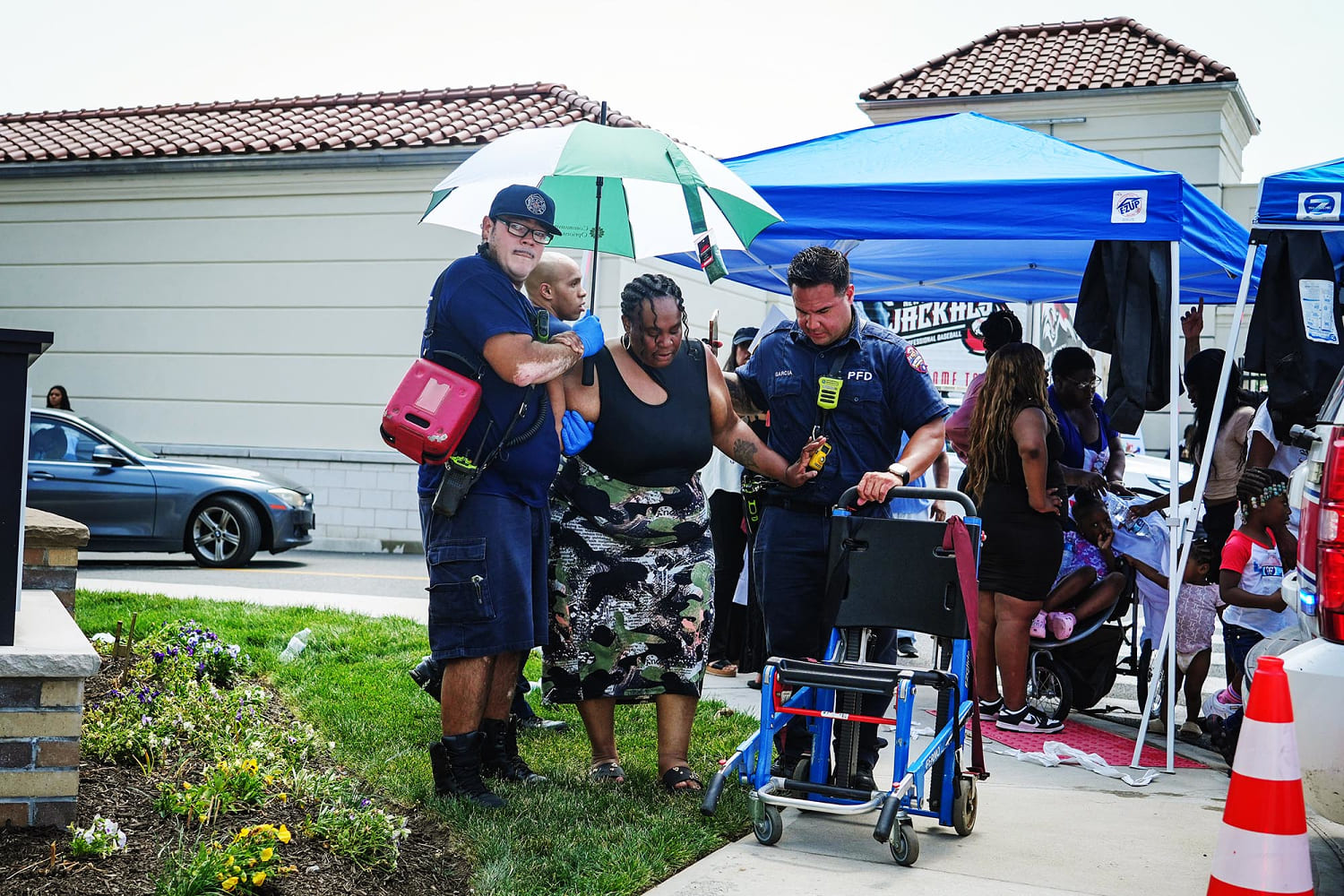 Over 100 people fall ill at New Jersey graduations in 'mass casualty' incident due to extreme heat